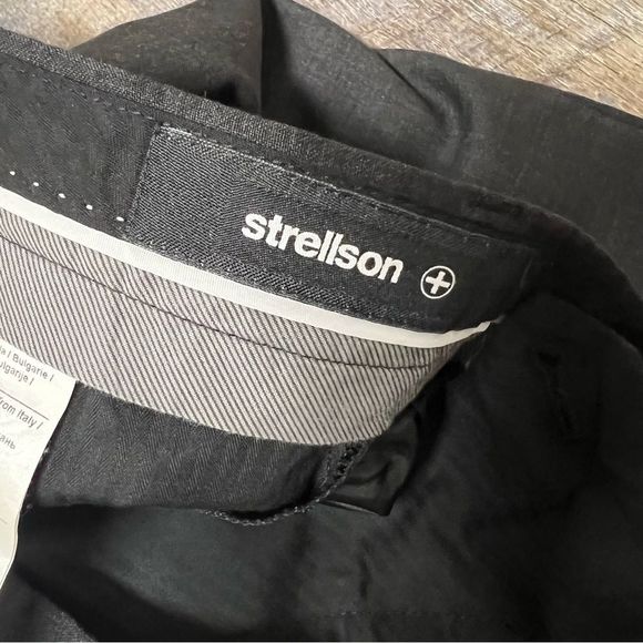 Strellson Pants Mens 37x31 Charcoal Gray 100% Virgin Wool Livio Dress Pants - Picture 8 of 12